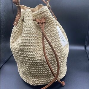 Brand New! MONTCE SWIM Ali Bucket Bag 🏝️ Fabulous Summer Tote Beach Vacay 🏝️